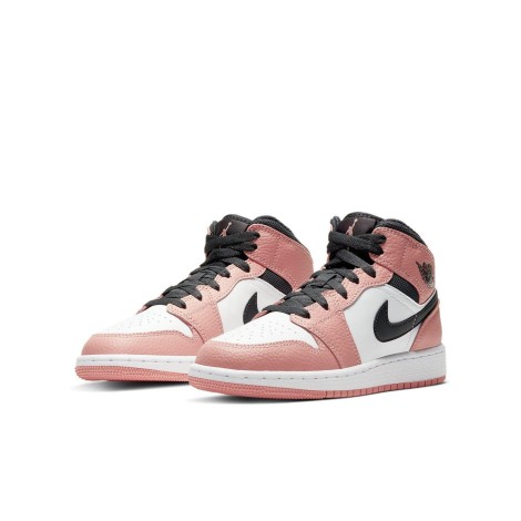 Jordan 1 Mid Pink Quartz (GS)