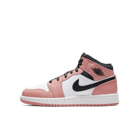 Jordan 1 Mid Pink Quartz (GS)