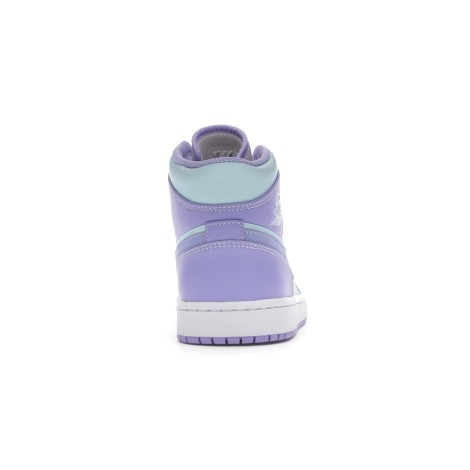 Jordan 1 Mid Purple Aqua