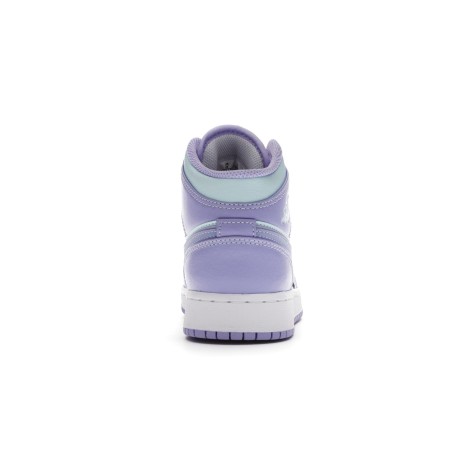 Jordan 1 Mid Purple Aqua (GS)