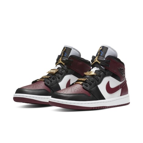 Jordan 1 Mid SE Black Dark Beetroot (W)