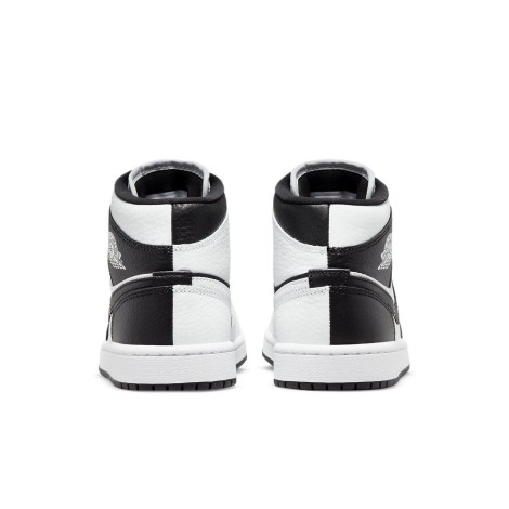 Jordan 1 Mid Split Black White (W)