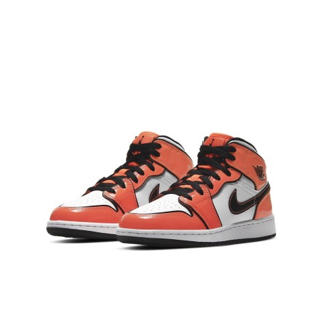 Jordan 1 Mid Turf Orange (GS)