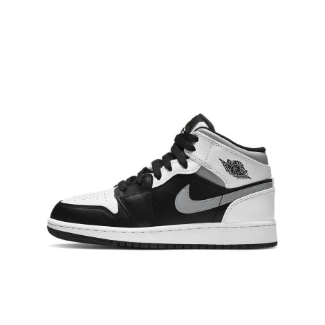 Jordan 1 Mid White Shadow (GS)