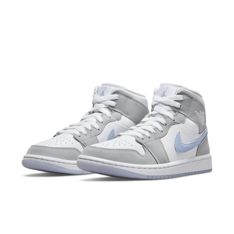 Jordan 1 Mid Wolf Grey Aluminum (W)