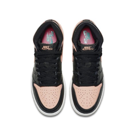 Jordan 1 Retro High Black Crimson Tint (GS)