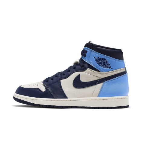 Jordan 1 Retro High Obsidian UNC