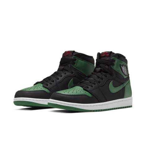 Jordan 1 Retro High Pine Green Black