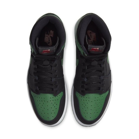 Jordan 1 Retro High Pine Green Black