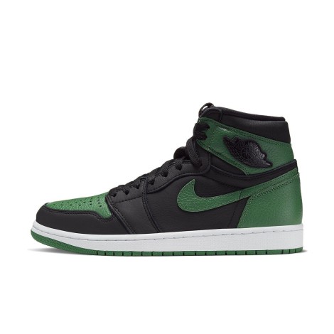 Jordan 1 Retro High Pine Green Black