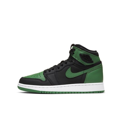 Jordan 1 Retro High Pine Green Black (GS)