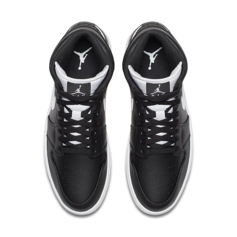 Jordan 1 Retro Mid Black White