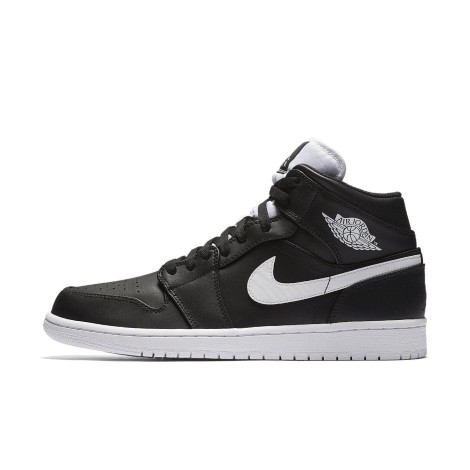 Jordan 1 Retro Mid Black White