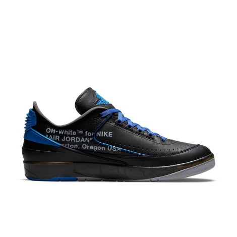 Jordan 2 Retro Low SP Off-White Black Blue