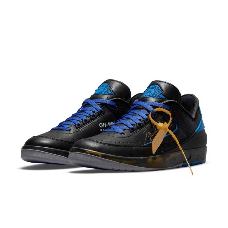 Jordan 2 Retro Low SP Off-White Black Blue