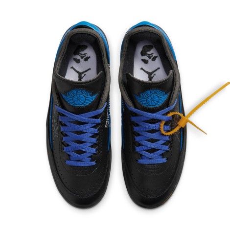 Jordan 2 Retro Low SP Off-White Black Blue