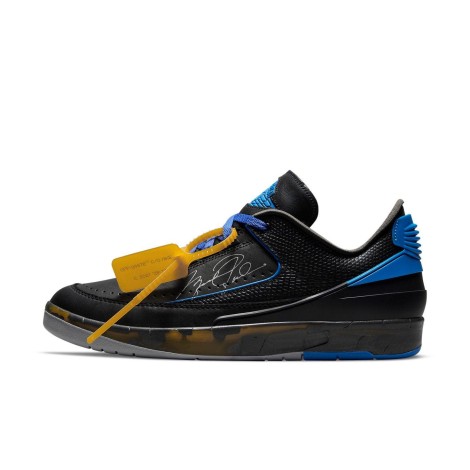 Jordan 2 Retro Low SP Off-White Black Blue