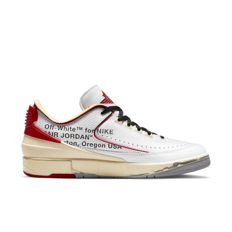 Jordan 2 Retro Low SP Off-White White Red