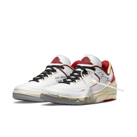 Jordan 2 Retro Low SP Off-White White Red