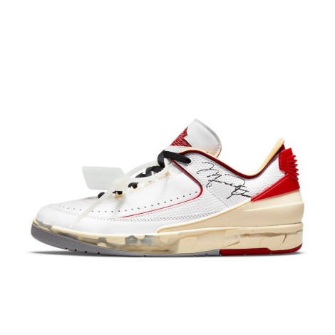 Jordan 2 Retro Low SP Off-White White Red