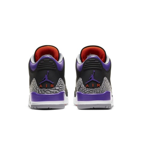 Jordan 3 Retro Black Court Purple