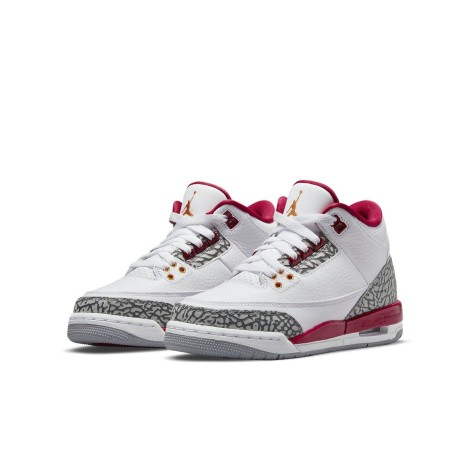 Jordan 3 Retro Cardinal (GS)