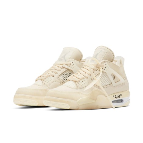 Jordan 4 Retro Off-White Sail (W)