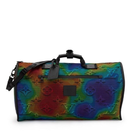 Louis Vuitton Reversible Keepall Bandouliere Monogram 3D 50 Rainbow/Gray/Black