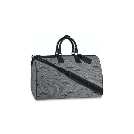 Louis Vuitton Reversible Keepall Bandouliere Monogram 3D 50 Rainbow/Gray/Black