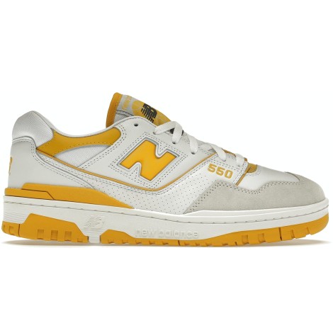 New Balance 550 Sea Salt Varsity Gold