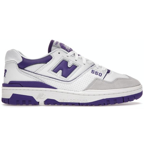 New Balance 550 White Purple