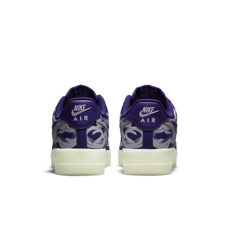 Nike Air Force 1 Low '07 QS Purple Skeleton Halloween (2021)