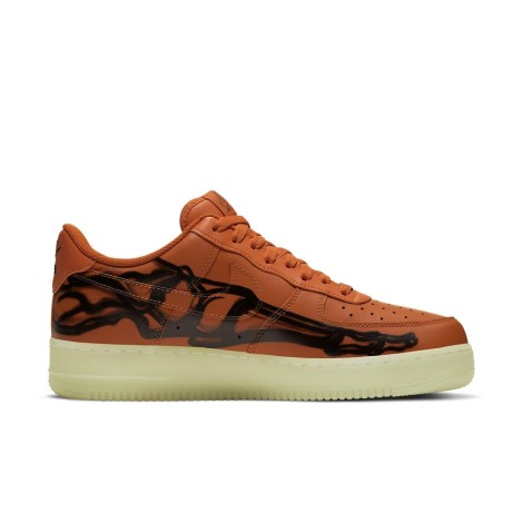 Nike Air Force 1 Low Orange Skeleton Halloween (2020)