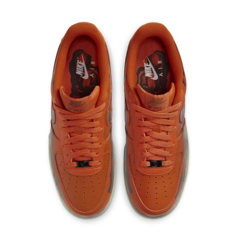 Nike Air Force 1 Low Orange Skeleton Halloween (2020)