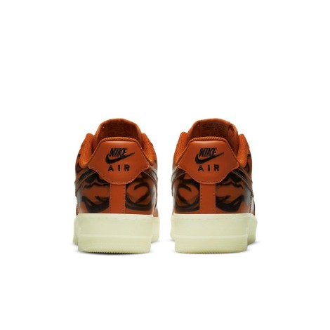 Nike Air Force 1 Low Orange Skeleton Halloween (2020)