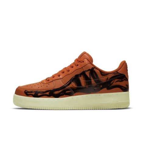 Nike Air Force 1 Low Orange Skeleton Halloween (2020)