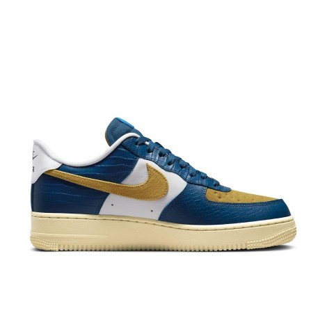 Nike Air Force 1 Low SP Undefeated 5 On It Blue Yellow Croc