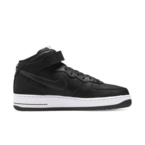 Nike Air Force 1 Mid Stussy Black White