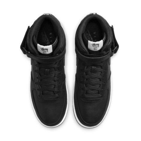 Nike Air Force 1 Mid Stussy Black White