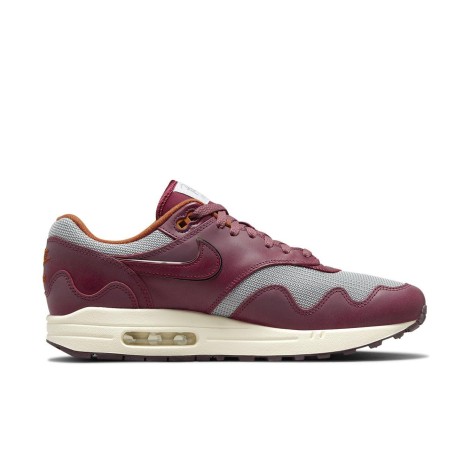 Nike Air Max 1 Patta Waves Rush Maroon (with Bracelet)