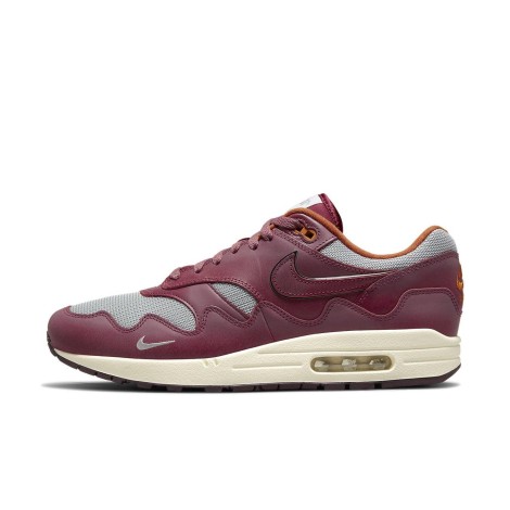 Nike Air Max 1 Patta Waves Rush Maroon (with Bracelet)