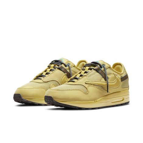 Nike Air Max 1 Travis Scott Cactus Jack Saturn Gold