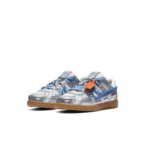 Nike Air Rubber Dunk Off-White University Blue (PS)