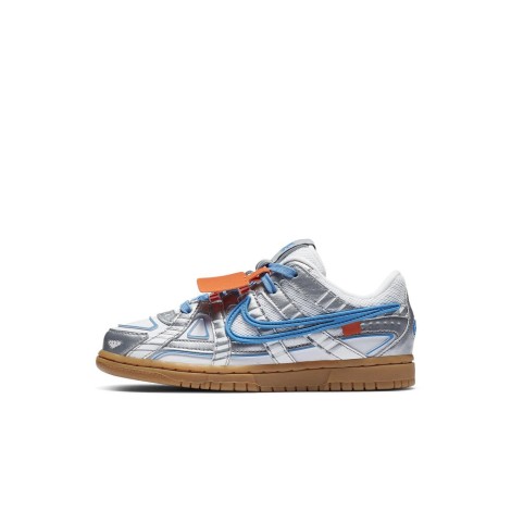 Nike Air Rubber Dunk Off-White University Blue (PS)