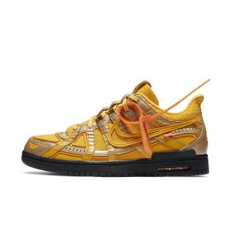 Nike Air Rubber Dunk Off-White University Gold