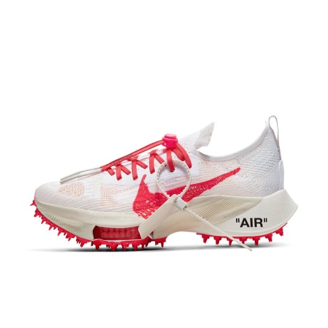 Nike Air Zoom Tempo NEXT% Off White White Solar Red