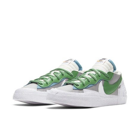 Nike Blazer Low sacai Medium Grey Classic Green