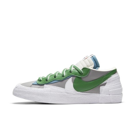 Nike Blazer Low sacai Medium Grey Classic Green