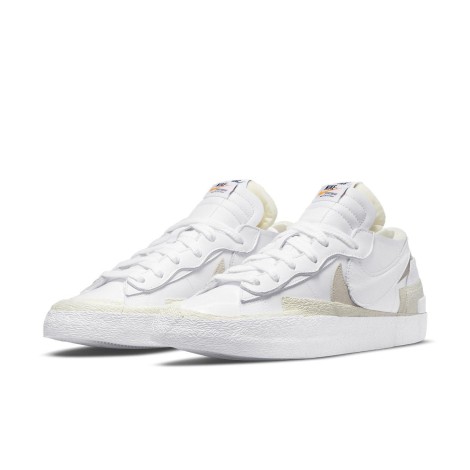 Nike Blazer Low Sacai White Patent Leather