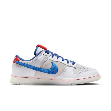 Nike Dunk Low Retro PRM Year of the Rabbit White Crimson Varsity Royal